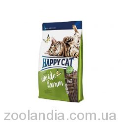 Happy Cat (Хеппи Кэт) Adult Weide-Lamm - корм с ягненком для взрослых котов