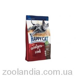 Happy Cat (Хеппи Кэт) Adult Voralpen-Rind - корм с говядиной для взрослых котов