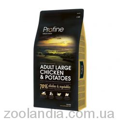 Profine (Профайн) Adult Large Breed Chicken and Potatoes - Корм для взрослых собак крупных пород с курицей и картофелем
