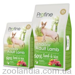 Profine (Профайн) Indoor Adult Lamb - корм для кошек, живущих в помещении, с ягненком