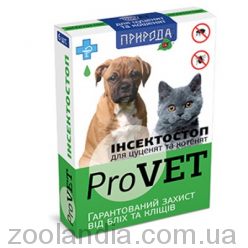 ТМ "Природа" - ProVet ( Провет) ИнсектоСтоп Капли против эктопаразитов для котят, щенков на основе фипронила