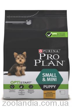 Purina Pro Plan (Про план) PUPPY SMALL and MINI - корм для цуценят дрібних та карликових порід