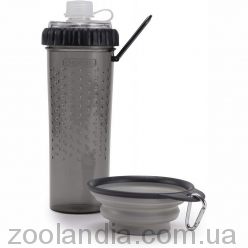 Dexas (Дексас) Snack DuO™ with Collapsible Cup Бутылка двойная для воды и корма или лакомств со складной миской для собак и кошек