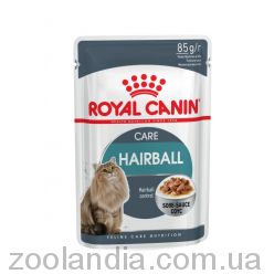 Royal Canin (Роял Канін) Hairball care (шматочки в соусі) консервований корм для котів старше 1 року