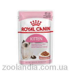 Royal Canin (Роял Канин) Kitten Instinctive в соусе консервированный корм для котят до 12 месяцев