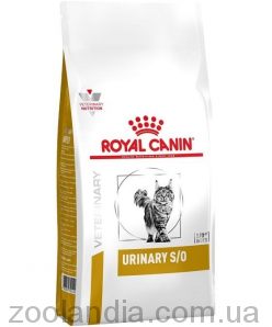 Royal Canin (Роял Канін) Urinary S/O Feline - лікувальний корм для кішок при лікуванні та профілактиці сечокам'яної хвороби.