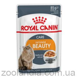 Royal Canin (Роял Канин) Intense Beauty - Консервированный корм для кошек старше 1 года для поддержания красоты шерсти, в желе
