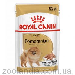 Royal Canin (Роял Канин) Pomeranian Loaf – Консервированный корм для взрослых и стареющих собак породы померанский шпиц (паштет)