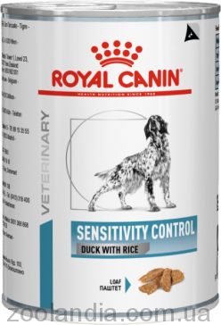 Royal Canin (Роял Канін) Sensitivity Control with Duck - Лікувальні консерви для собак при харчовій алергії (з качкою)