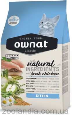 Ownat (Овнат) Kitten - корм для котят от 4 до 12 месяцев
