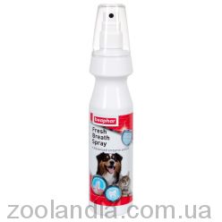 Beaphar (Беафар) Fresh Breath Spray Спрей для чистки зубов и свежего дыхания у кошек и собак