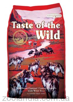 Taste of the Wild (Тейст оф зе Вайлд) Southwest Canyon Canine Formula - Cухой корм для собак (дикий кабан)