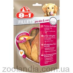 8in1 (8в1) Fillets - куриное филе для кожи и шерсти 80 г