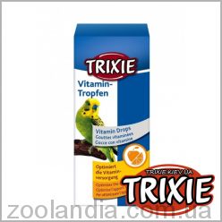 Trixie (Трикси) Витаминные капли для птиц, для укрепления иммунитета, 15мл