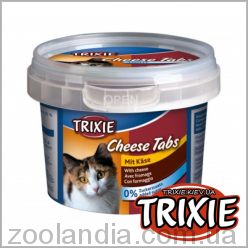 Trixie (Тріксі) Cheese Tabs - Ласощі для котів з сиром, 75 г