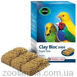 Versele-Laga (Верселе-Лага) Orlux Clay Bloc Mini - Минеральный блок с глиной для мелких птиц