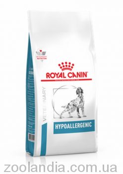 Royal Canin (Роял Канін) Hypoallergenic Dog - лікувальний корм для собак при харчовій алергії та непереносимості