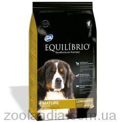 Equilibrio (Эквилибрио) Dog Mature All Breeds сухой суперпремиум корм для пожилых или малоактивных собак средних и крупных пород