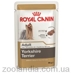 Royal Canin (Роял Канин) Yorkshire Terrier Adult - консервы для йоркширских терьеров (паштет)