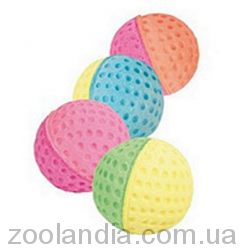 Мяч зефирный д/гольфа одноцв, двухцветный