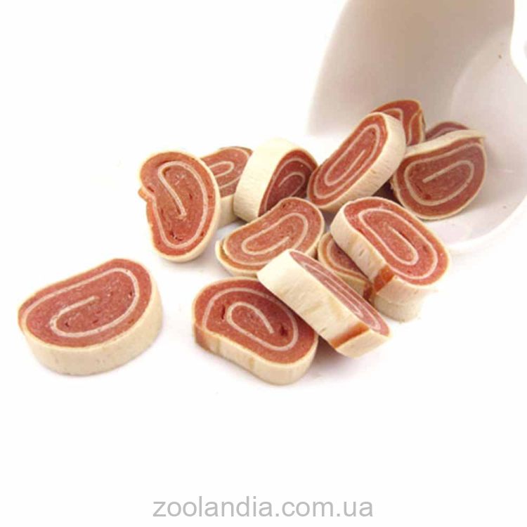 Селянські Смаколики Лакомство для собак роллы с курицей и треской