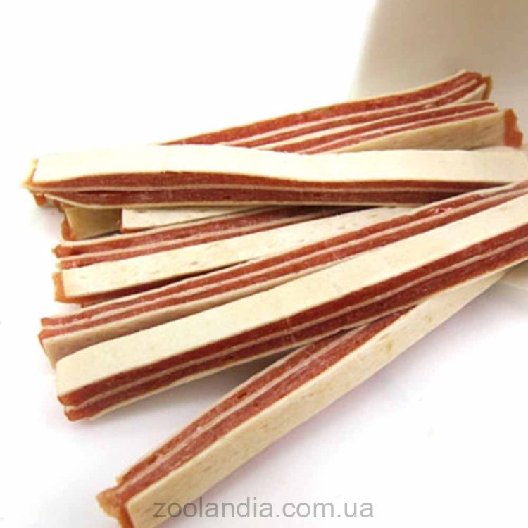 Селянські Смаколики Лакомство для собак сэндвич с курицей и треской