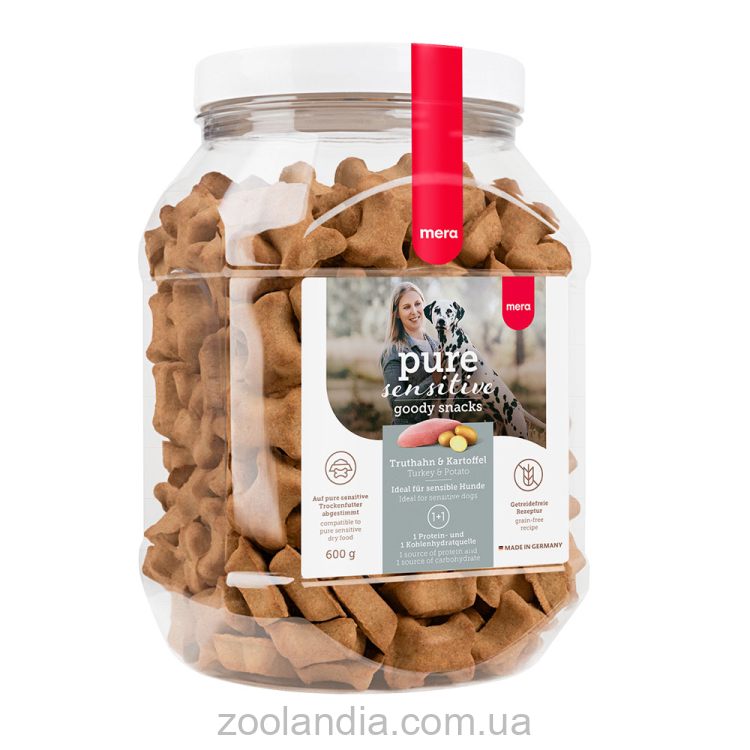 Mera (Мера) Pure Sensitive Good Snacks Turkey & Potato - Снеки для собак с чувствительным пищеварением (индейка и картофель)