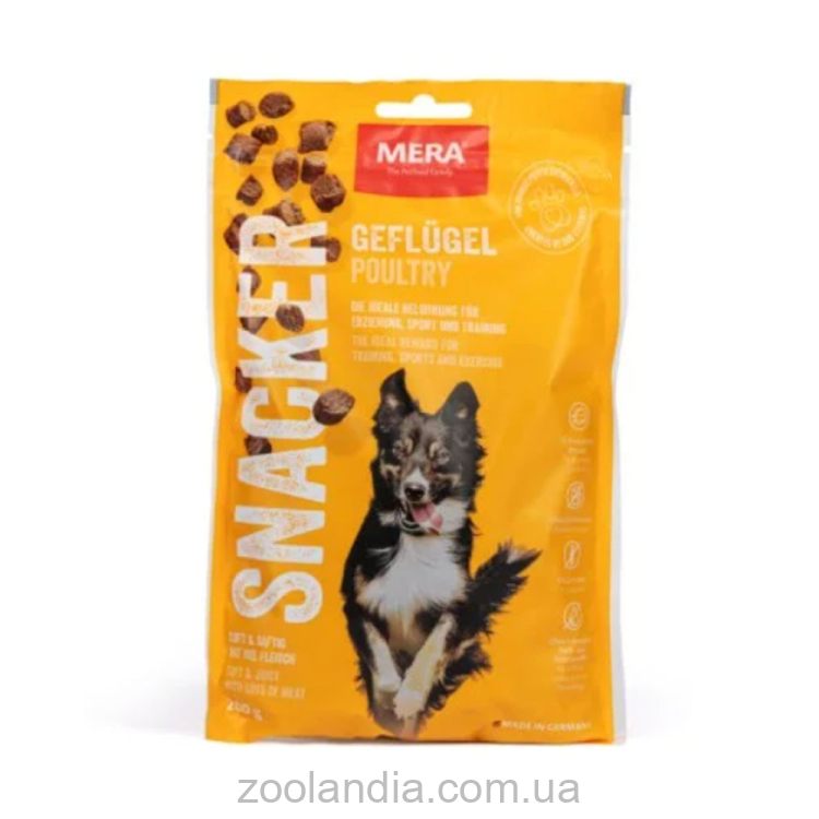 Mera (Мера) Snaсker Geflügel - Снеки мягкие лакомства для собак (птица)