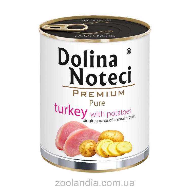 Dolina Noteci (Долина Нотечи) Premium Pure Turkey Влажный корм для собак при пищевой аллергии (индейка и картофель)
