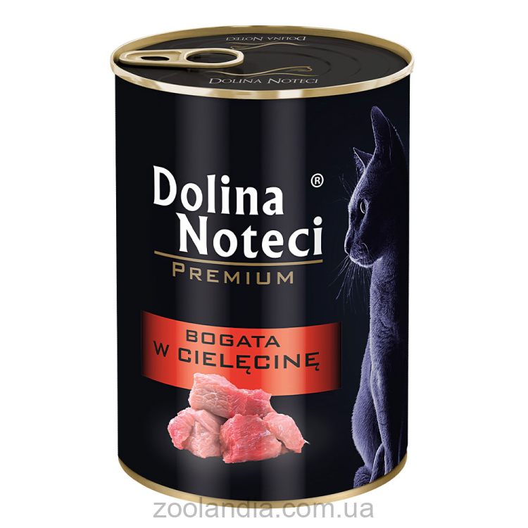 Dolina Noteci (Долина Нотечи) Premium Cat - Влажный корм для кошек (телятина)