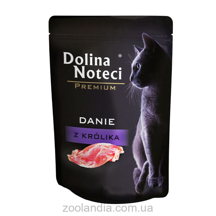 Dolina Noteci (Долина Нотечи) Premium Cat Danie - Влажный корм для кошек (кролик)