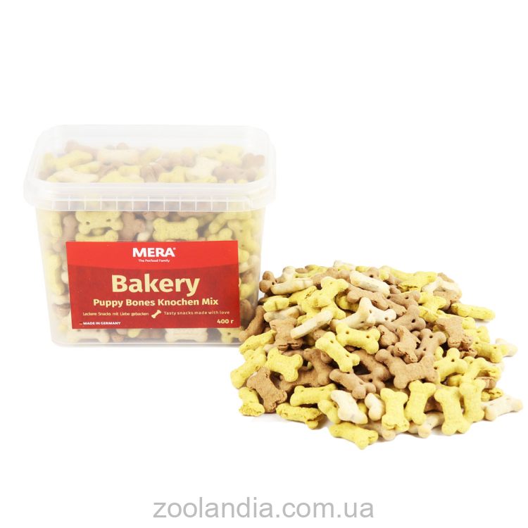 Mera (Мера) Puppy Bones Knochen Mix - Лакомство печенье косточки для щенков