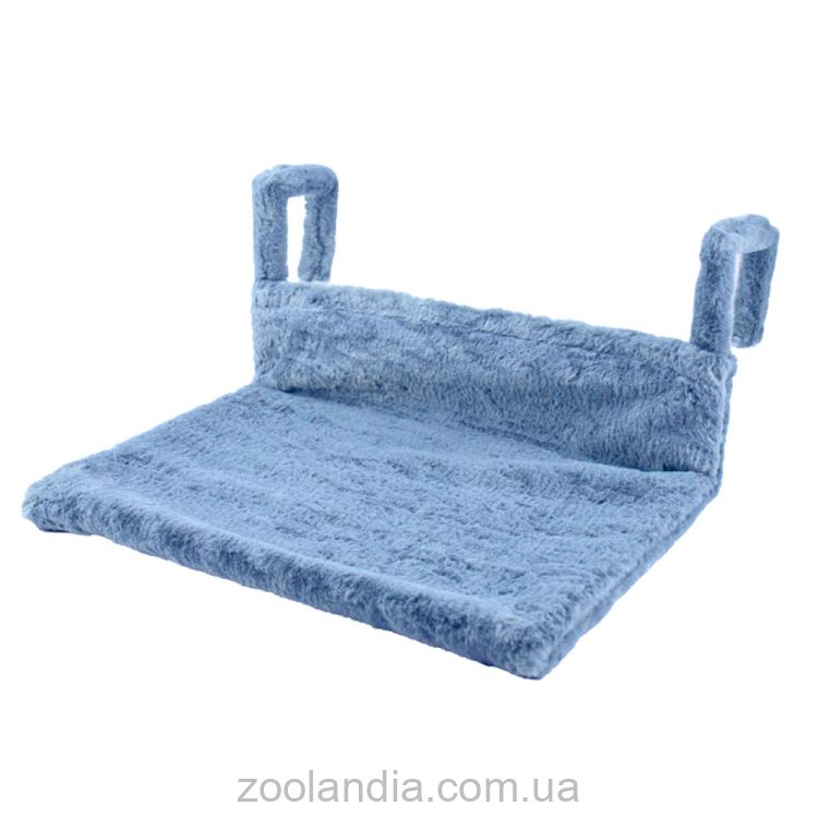 Пухнастики ( Пушистик) Гамак для кошек на радиатор 47 х 32 х 20 см голубой