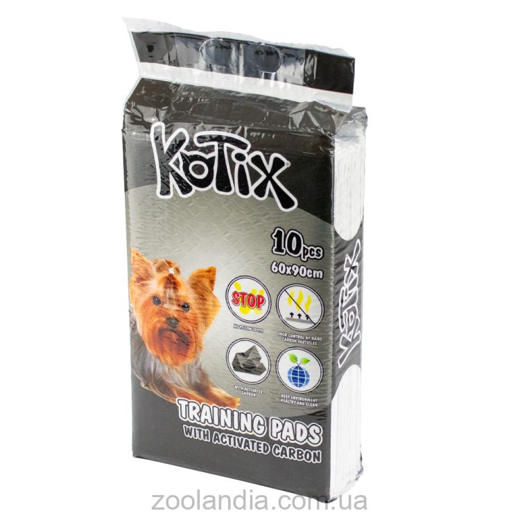 Kotix (Котикс) Premium - Пеленки с активированным углем для собак и щенков, 60x90 см