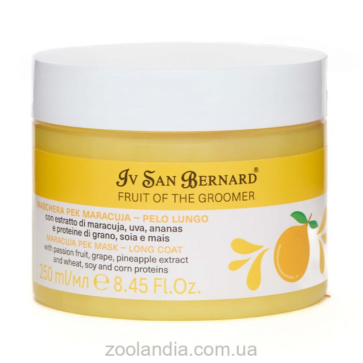 Iv San Bernard (Ив Сен Бернар) MARACUJA Mask - Маска для длинной шерсти МАРАКУЙЯ с протеинами