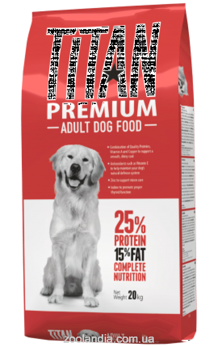 Chicopee (Чикопи) Titan Premium - Сухой корм для взрослых собак всех пород