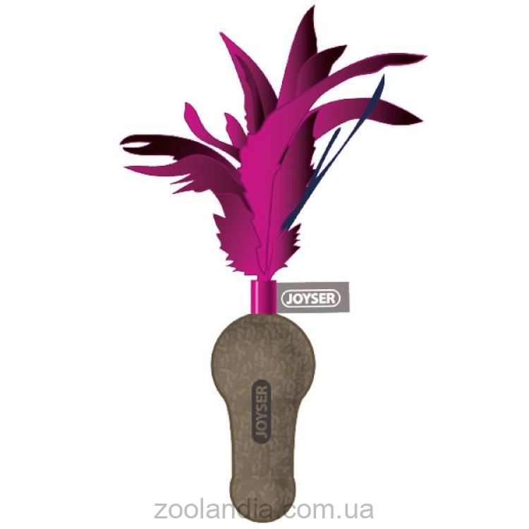 Joyser Cat DuoBall Feather игрушка с кошачьей мятой для котов