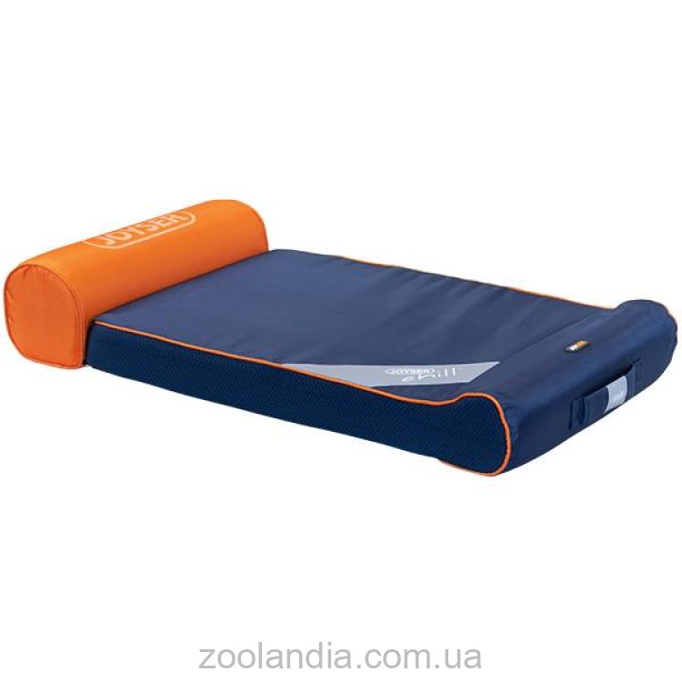 Joyser Chill Sofa Джойсер лежак для собак, со съемной подушкой, M, синий/оранжевый