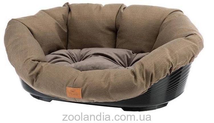 Ferplast (Ферпласт) Sofa Tweed лежак для кошек и собак (коричневый)