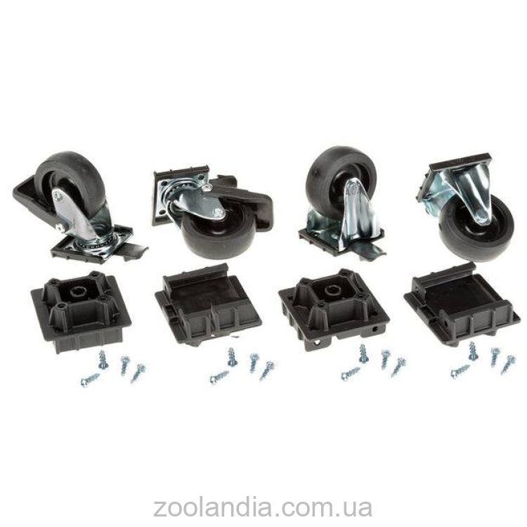 Ferplast (Ферпласт) L388 Kit Wheel F/ATLAS 70 набор колёс для переносок Atlas 70 Professional