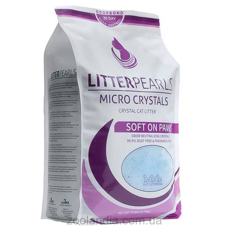 Litter Pearls (Литтер Пэрлс) Micro Crystals - Наполнитель кварцевый для кошачьего туалета