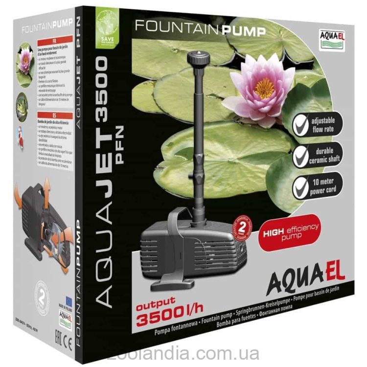AquaEL (АкваЭль) AquaJet Pfn 3500 - Помпа для фонтана
