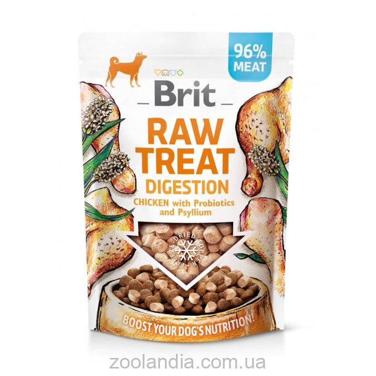 Brit Care  Raw Treat freeze-dried Digestion - Функциональное лакомство для собак для пищеварения