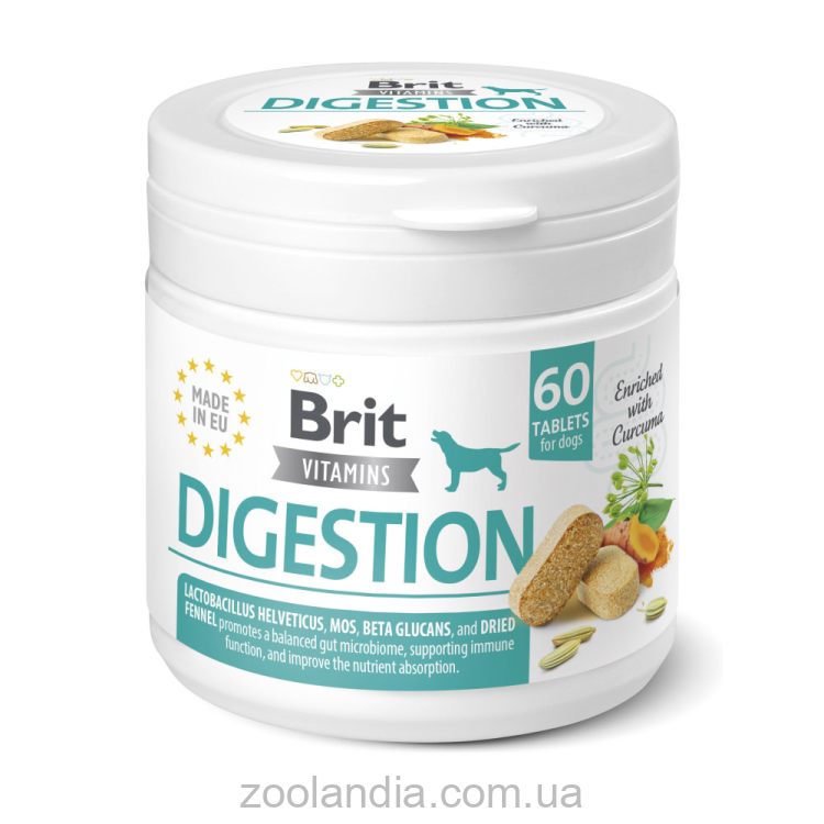Brit (Брит) Vitamins Digestion - Витамины для собак для пищеварения