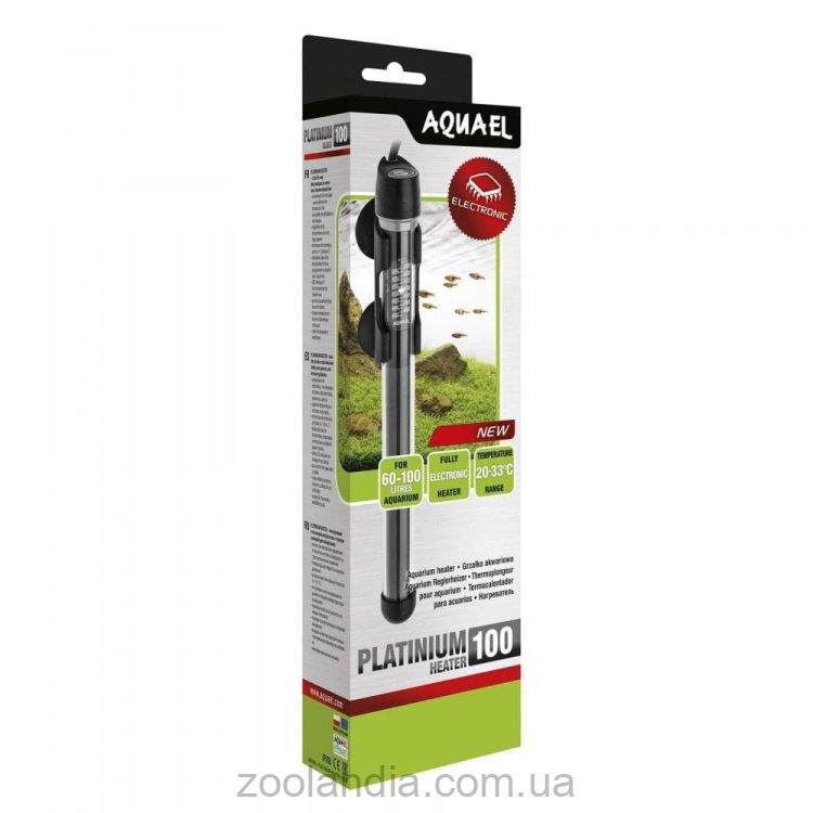 AquaEL (АкваЭль) Platinum Heater 100 - Обогреватель с электронным термостатом