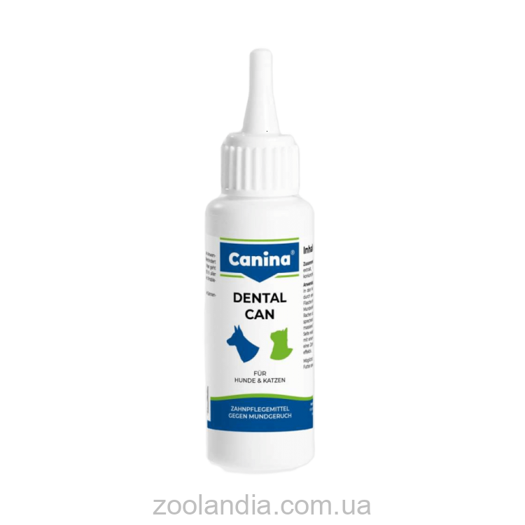 Canina Dental Can (Канина Дентал Кан) - Средство для собак, здоровье зубов и десен, устранение запаха из пасти