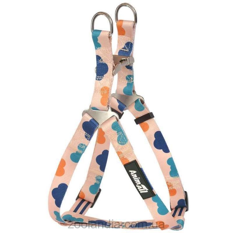 AnimAll (ЭнимАлл) Шлея нейлоновая с принтом облаков для собак