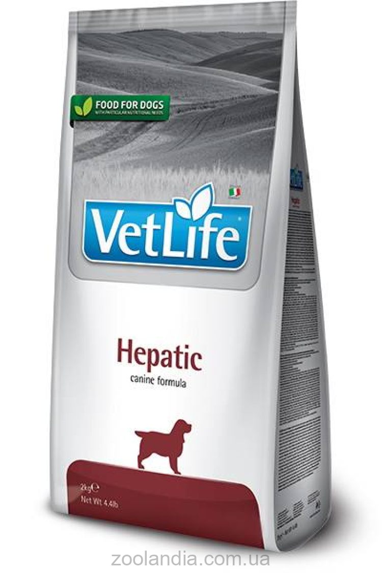 Farmina (Фармина) Vet Life Hepatic - Сухой лечебный корм для собак при хронической печеночной недостаточности