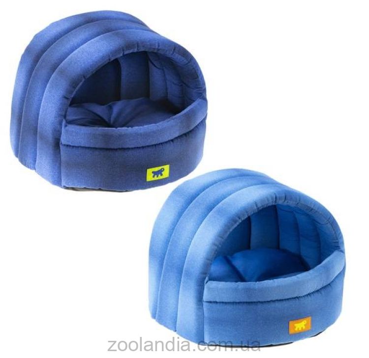 Ferplast (Ферпласт) Alveo домик для кошек и собак (синий/голубой)