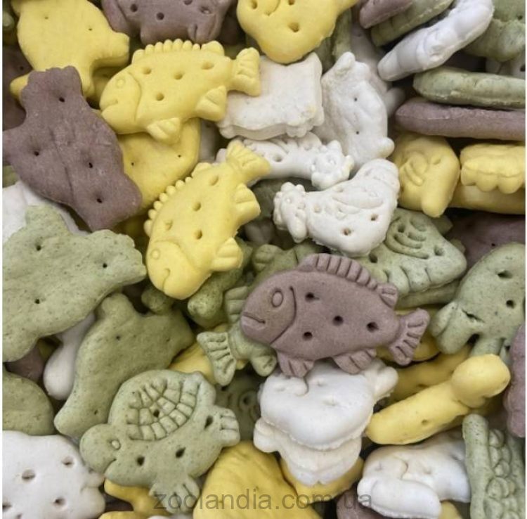 AnimAll (ЭнимАлл) Crunch Dog - Лакомства для собак печенье Mix ZOO